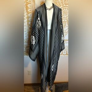 Silk Kimono -Boho Beach Sexy lady Bikini Cover Up Cardigans